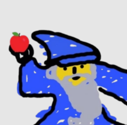 Bitcoin Wizard Apple Hurler logo